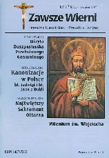 Zawsze wierni, lipiec-sierpień 1997 - Redakcja pisma Zawsze wierni