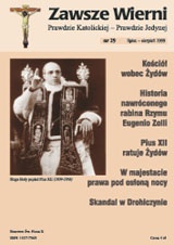 Zawsze wierni, lipiec-sierpień 1999 - Redakcja pisma Zawsze wierni