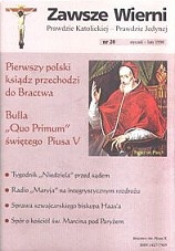Zawsze wierni, styczeń-luty 1998 - Redakcja pisma Zawsze wierni