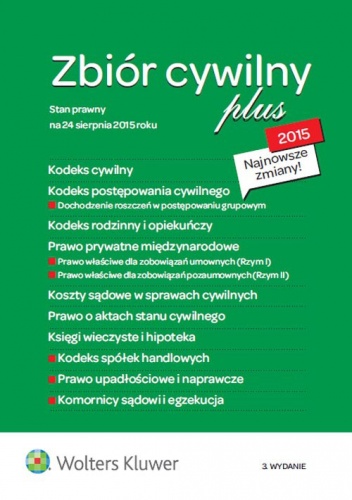 Zbiór cywilny 2015 - praca zbiorowa