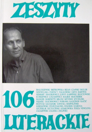 Zeszyty Literackie nr 106 (2/2009) - Redakcja kwartaln. Zeszyty Literackie