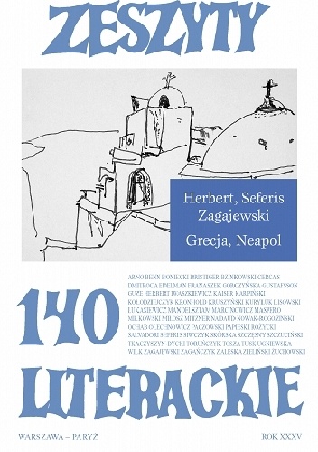 Zeszyty Literackie nr 140