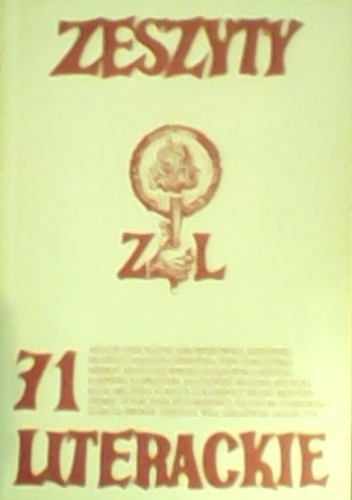 Zeszyty Literackie nr 71 (3/2000) - Redakcja kwartaln. Zeszyty Literackie