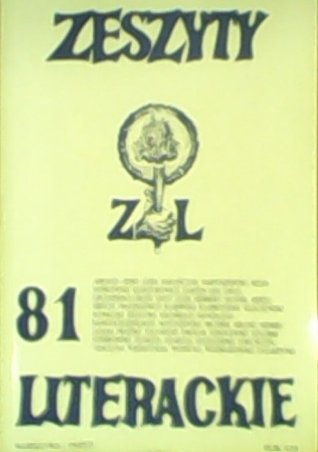 Zeszyty Literackie nr 81 (1/2003) - Redakcja kwartaln. Zeszyty Literackie