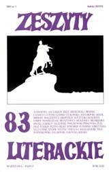 Zeszyty Literackie nr 83 (3/2003) - Redakcja kwartaln. Zeszyty Literackie
