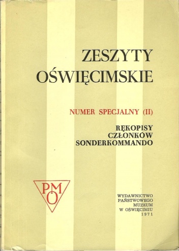 Zeszyty Oświęcimskie . Numer specjalny (II). - Redakcja pisma Zeszyty Oświęcimskie