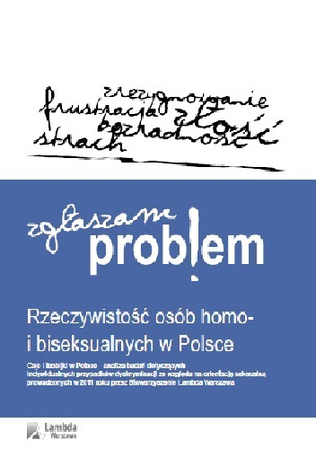 Zgłaszam problem. Rzeczywistość osób homo- i biseksualnych w Polsce. Geje i lesbijki w Polsce – analiza badań dotyczących indywidualnych przypadków dyskryminacji ze względu na orie.