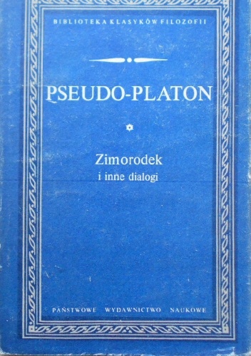 Zimorodek i inne dialogi - Pseudo-Platon