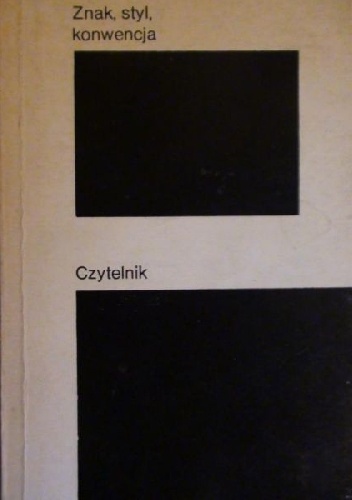 Znak, styl, konwencja