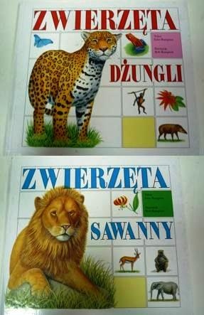 Zwierzęta dżungli.  Zwierzęta sawanny - Julie Bampton