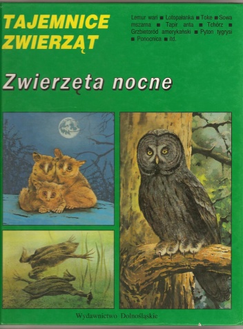 Zwierzęta nocne - Hanna Gucwińska, Antoni Gucwiński