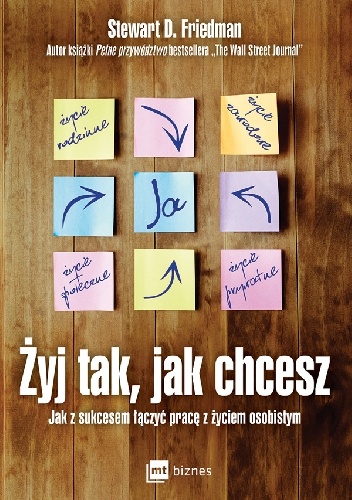Żyj tak, jak chcesz. Jak z sukcesem łączyć pracę z życiem osobistym. - Stewart D. Friedman