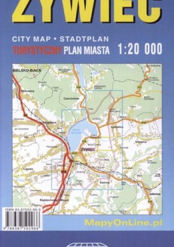 Żywiec. Plan miasta, 1:20000, Witański