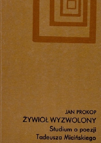 Żywioł wyzwolony - Jan Prokop