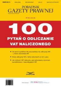 100 pytań o odliczanie VAT naliczonego - PL Infor