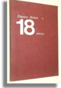18 WIERSZY - Zbigniew Herbert