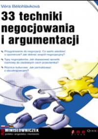 33 techniki negocjowania i argumentacji