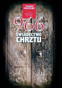 966 Świadectwo Chrztu, dodatek Tygodnika Powszechnego