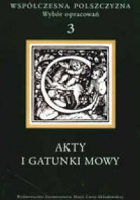 Akty i gatunki mowy