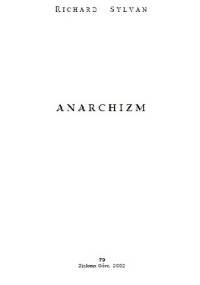 Anarchizm - Richard Sylvan