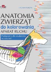 Anatomia zwierząt do kolorowania. Aparat ruchu - Halina Purzyc