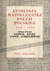 Antologia polskiej poezji współczesnej 1918-1938