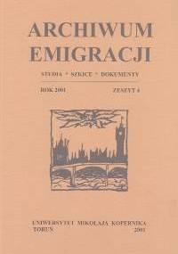 Archiwum Emigracji T. 4 - praca zbiorowa