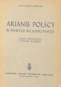 Arianie Polscy W świetle Własnej Poezji - Jan Durr-Durski