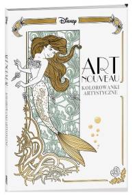Art nouveau. Kolorowanki artystyczne - praca zbiorowa