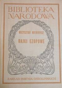 Bajki ezopowe - Krzysztof Niemirycz