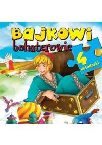Bajkowi bohaterowie. 4 układanki - Anna Wiśniewska
