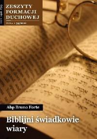 Biblijni świadkowie wiary - Bruno Forte