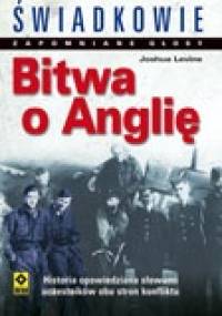 Bitwa o Anglie. Świadkowie. Zapomniane głosy. - Joshua Levine
