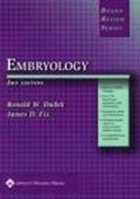 BRS Embryology - Ronald Dudek