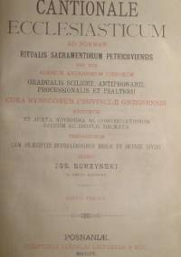 Cantionale Ecclesiasticum - praca zbiorowa