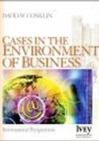 Cases in the Environment of Business - D. Conklin