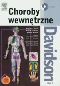 Choroby wewnętrzne Davidson Tom 3