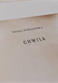 Chwila - Iwona Wiśniewska
