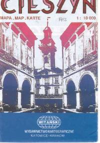 Cieszyn. Mapa - Joanna Długa, Marian Drążek