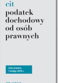 Cit. Podatek dochodowy od osób prawnych - Anna Wyciszczak-Prus