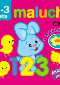 Cyfry z naklejkami. Maluchy. Akademia malucha. 2-3 lata - Irma Pikiene