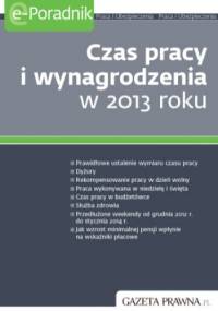 Czas pracy i wynagrodzenia w 2013 roku - praca zbiorowa