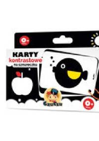 CzuCzu. Karty kontrastowe na sznureczku. 0+ - praca zbiorowa