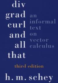 Div grad curl and all that - Harry Montz Schey