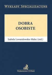 Dobra osobiste - Izabela Lewandowska-Malec