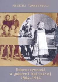 Dobroczynność w guberni kaliskiej 1864-1914 - Andrzej Tomaszewicz