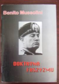 Doktryna faszyzmu - Benito Mussolini