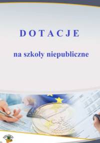 Dotacje na szkoły niepubliczne - Zawadzki Karol