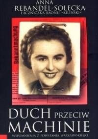 Duch przeciw machinie - Anna Rebandel-Solecka