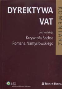 Dyrektywa VAT Komentarz - Krzysztof Sachs, Roman Namysłowski